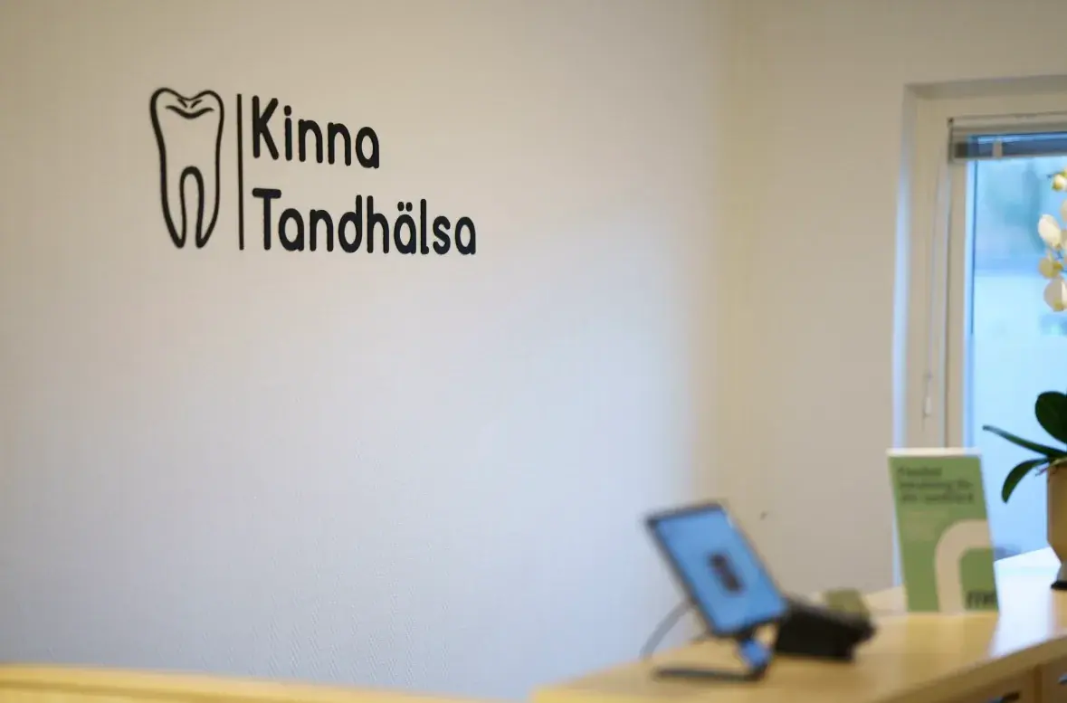 Receptionen på Kinna Tandhälsa